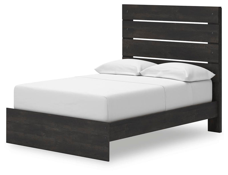 Delmorta Panel Storage Bed