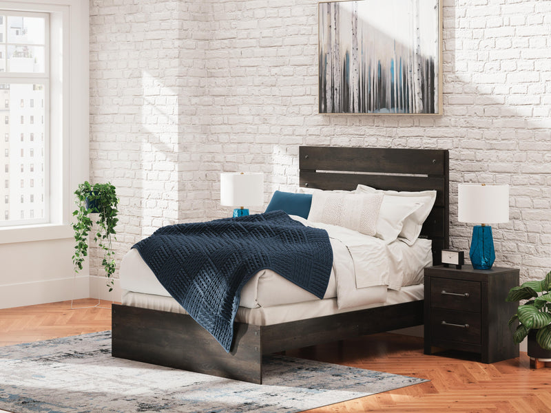 Delmorta Panel Bed