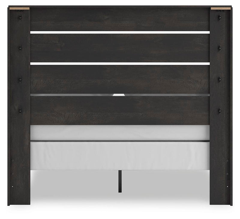 Delmorta Panel Bed
