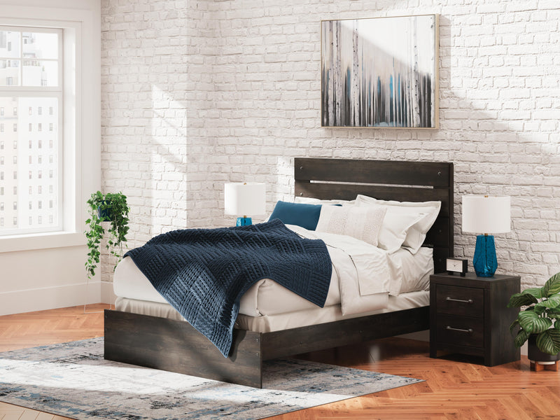 Delmorta Panel Bed