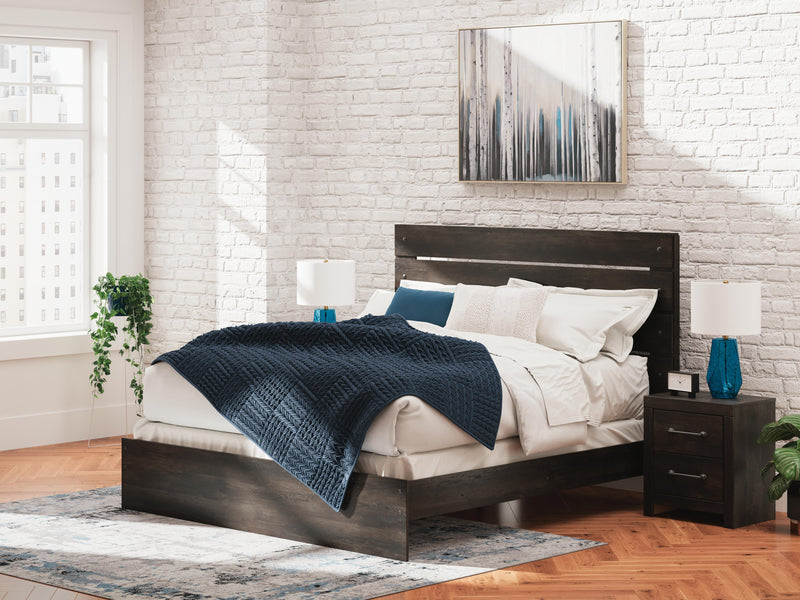 Delmorta Panel Bed