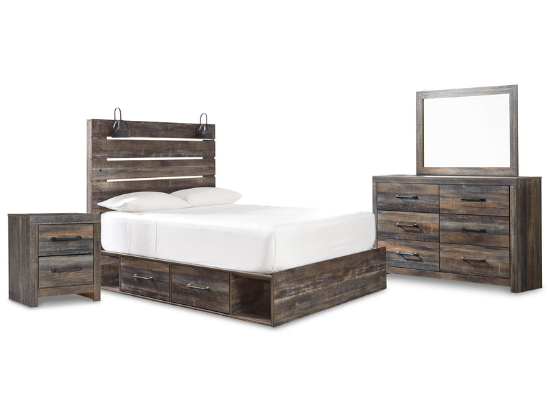 Drystan Panel Bed Bedroom Set