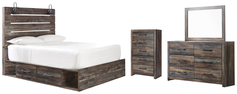 Drystan Panel Bed Bedroom Set