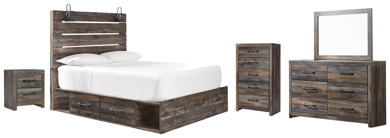 Drystan Panel Bed Bedroom Set