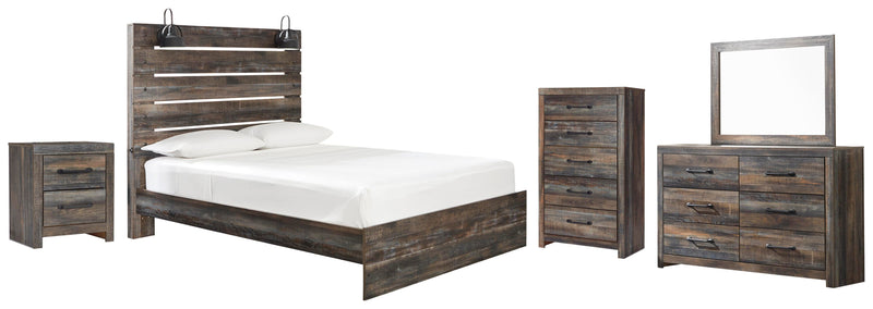 Drystan Panel Bed Bedroom Set