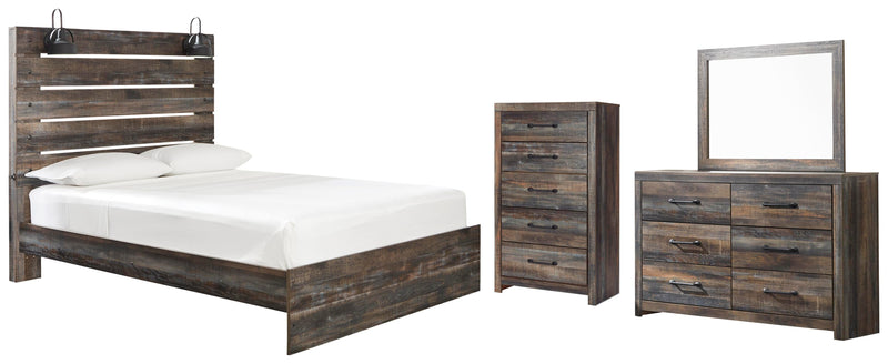 Drystan Panel Bed Bedroom Set