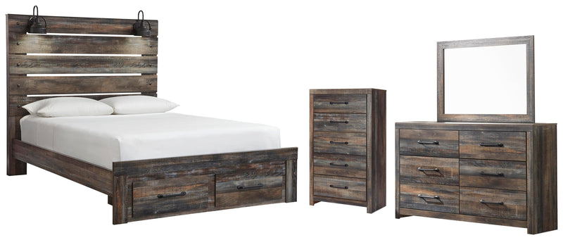 Drystan Panel Bed Bedroom Set