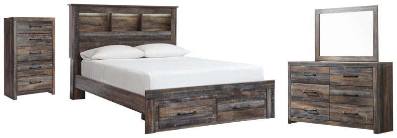 Drystan Bookcase Bed Bedroom Set