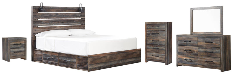 Drystan Panel Bed Bedroom Set