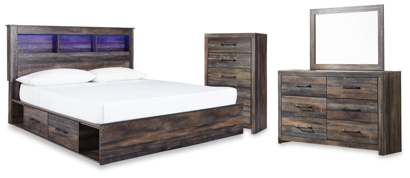 Drystan Bookcase Bed Bedroom Set