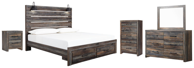 Drystan Panel Bed Bedroom Set