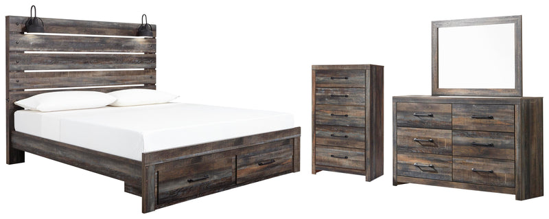 Drystan Panel Bed Bedroom Set