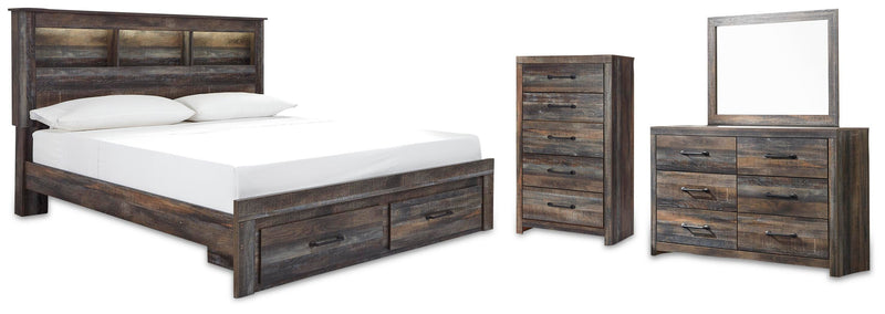 Drystan Bookcase Bed Bedroom Set
