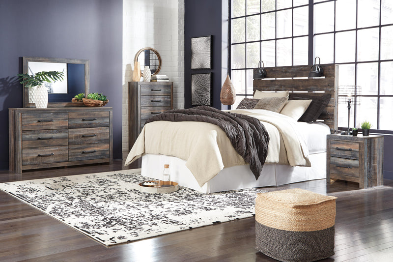 Drystan Panel Headboard Bed Bedroom Set