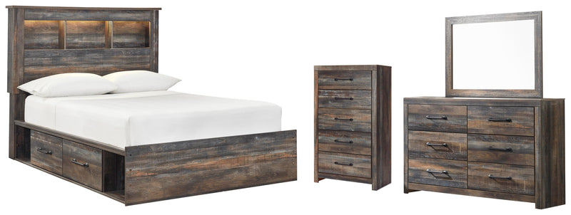 Drystan Bookcase Bed Bedroom Set