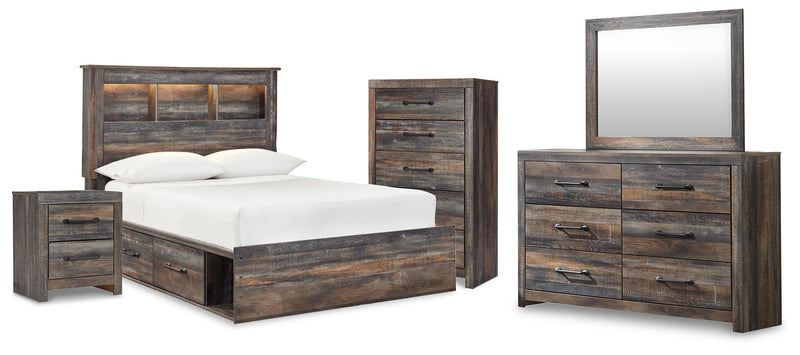 Drystan Bookcase Bed Bedroom Set