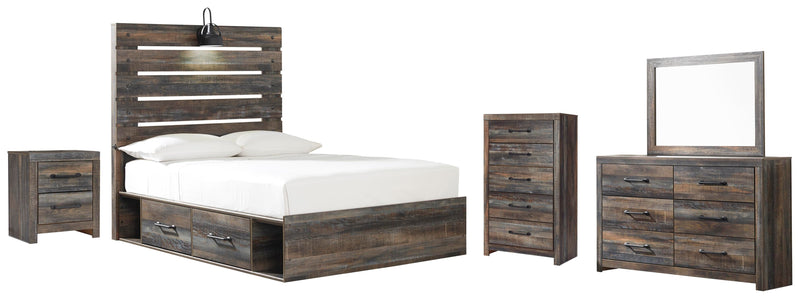 Drystan Panel Bed Bedroom Set