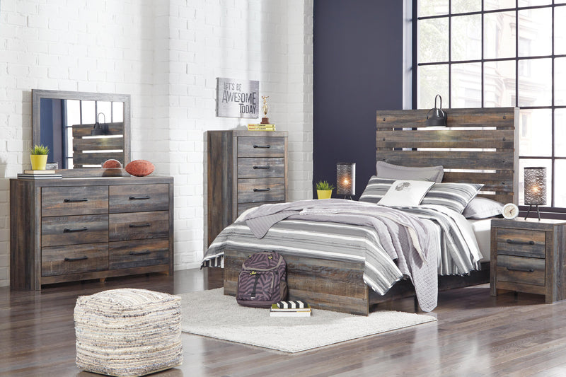 Drystan Panel Bed Bedroom Set