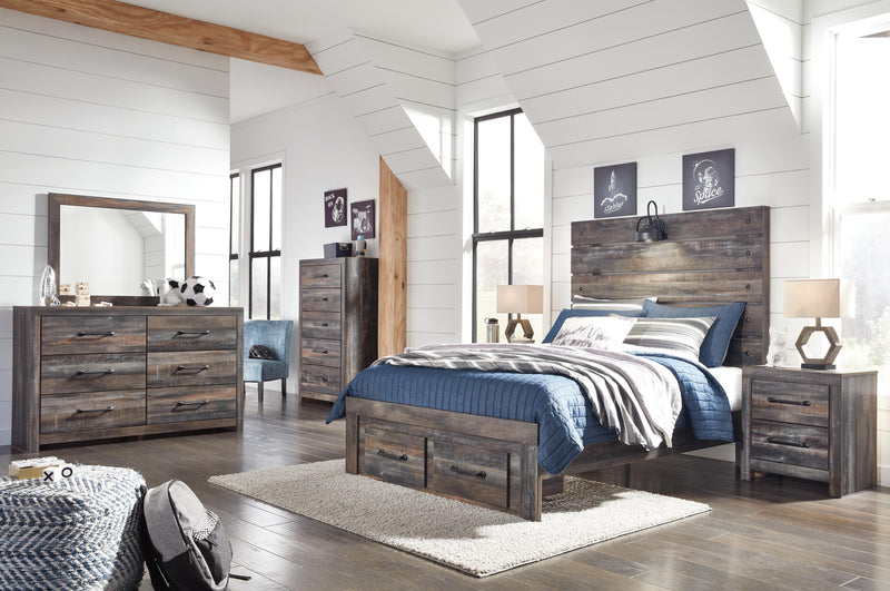 Drystan Panel Bed Bedroom Set