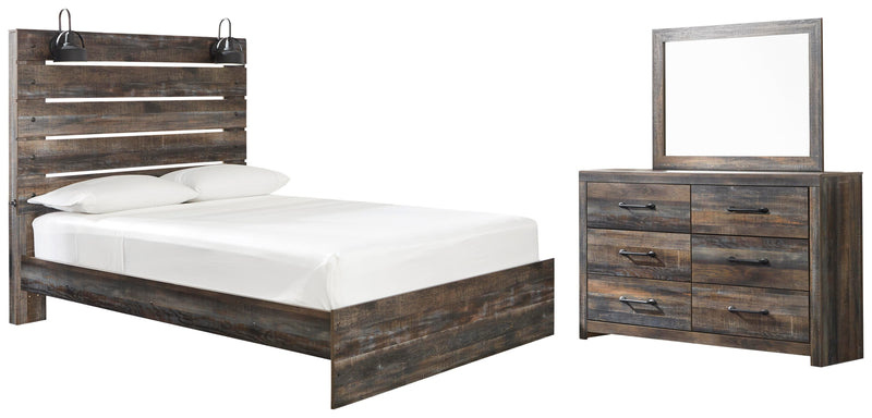 Drystan Panel Bed Bedroom Set