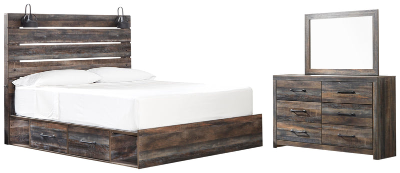Drystan Panel Bed Bedroom Set