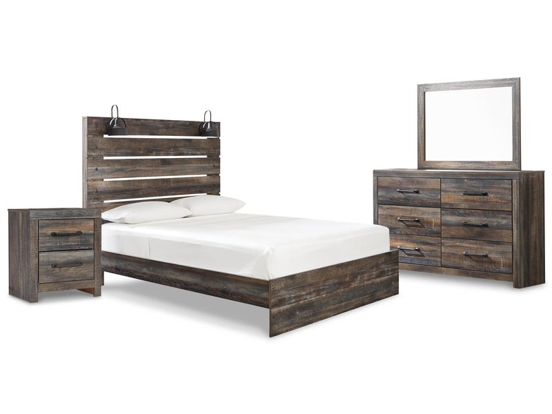 Drystan Panel Bed Bedroom Set
