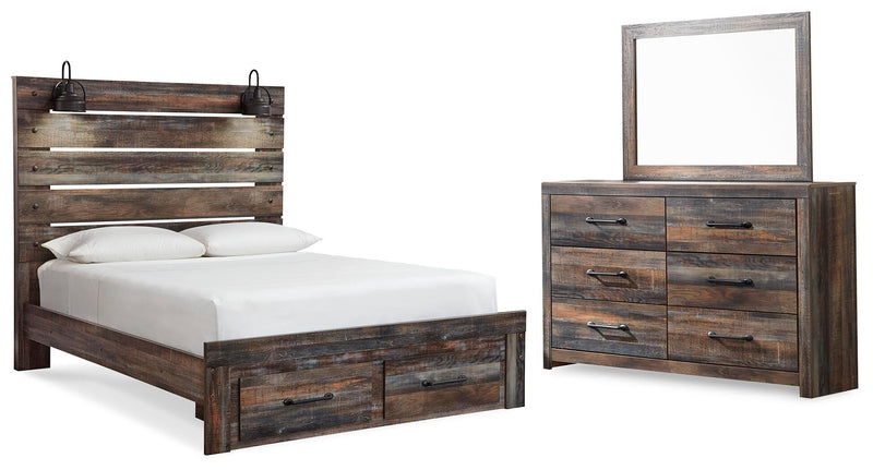 Drystan Panel Bed Bedroom Set
