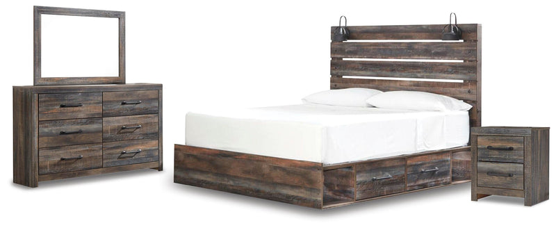 Drystan Panel Bed Bedroom Set