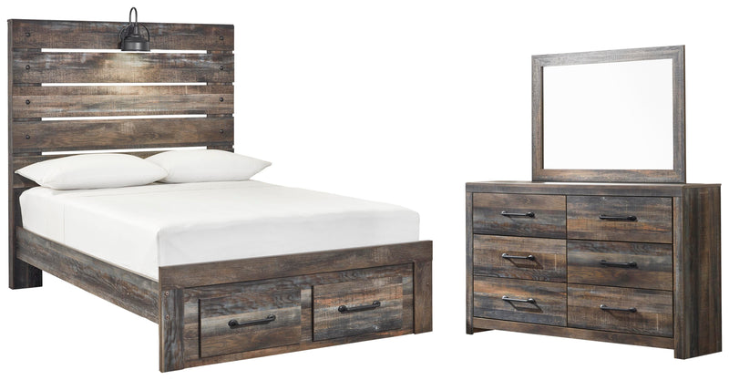 Drystan Panel Bed Bedroom Set