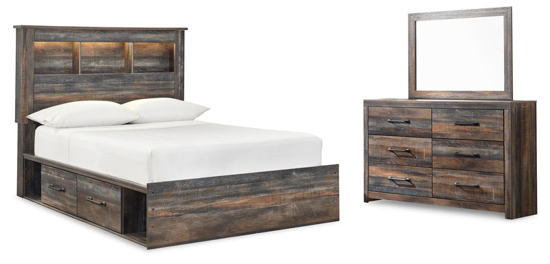 Drystan Bookcase Bed Bedroom Set