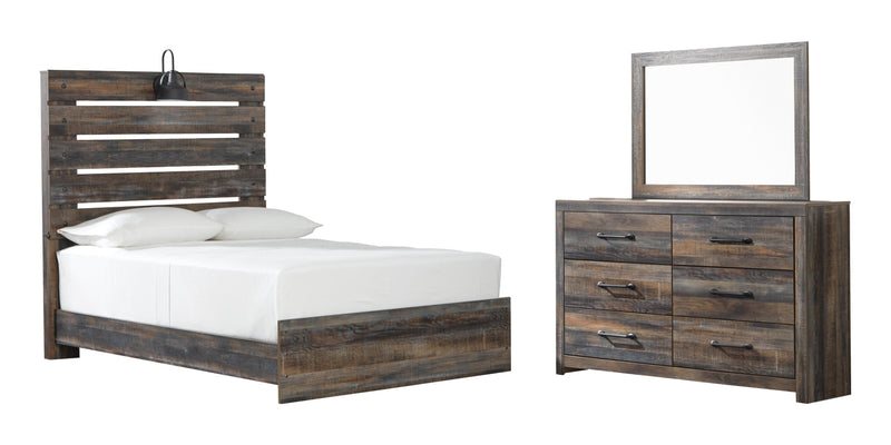 Drystan Panel Bed Bedroom Set