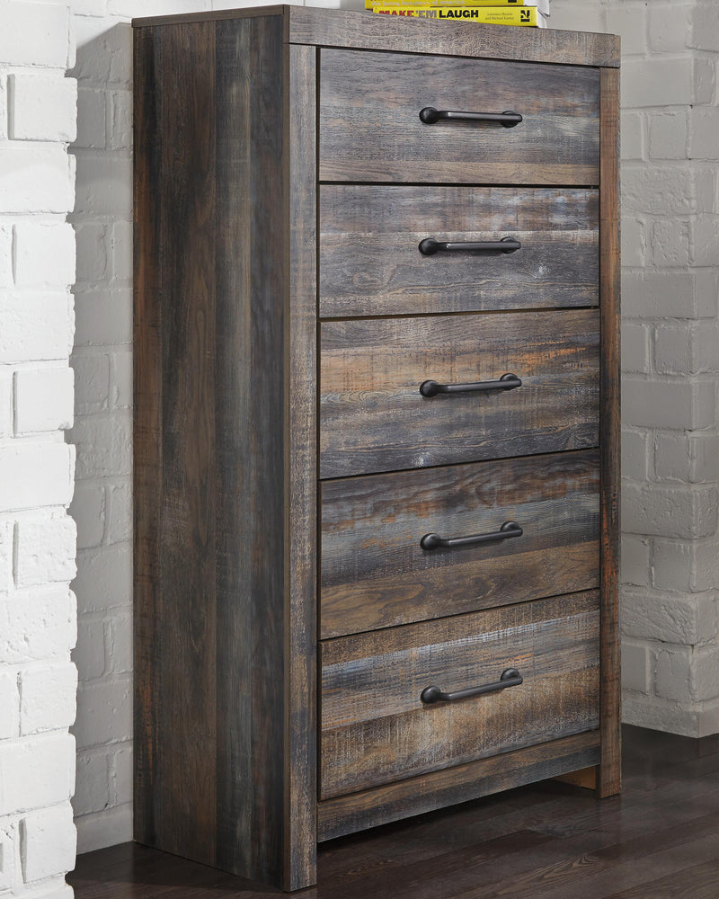Drystan Panel Headboard Bed Bedroom Set