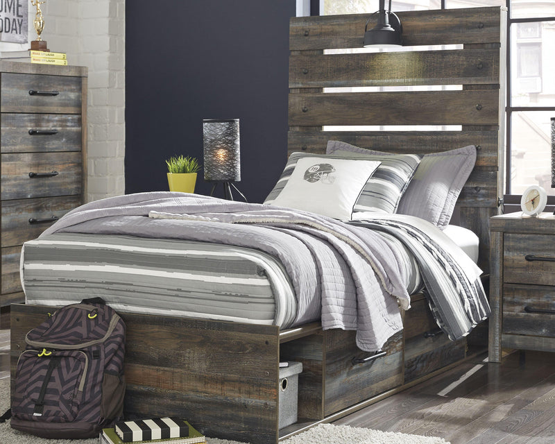 Drystan Panel Bed Bedroom Set
