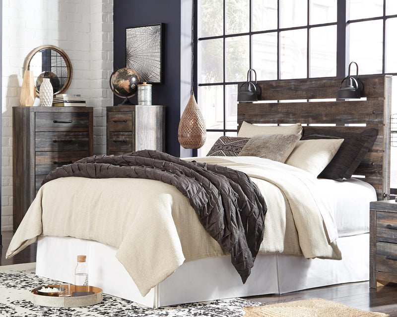 Drystan Panel Headboard Bed Bedroom Set