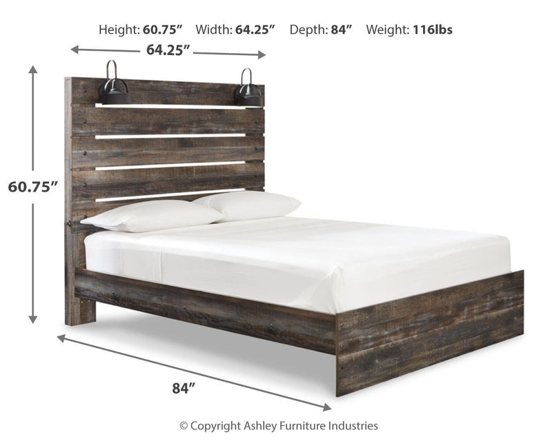 Drystan Panel Bed Bedroom Set