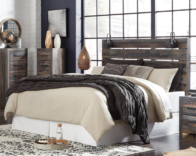 Drystan Panel Headboard Bed Bedroom Set