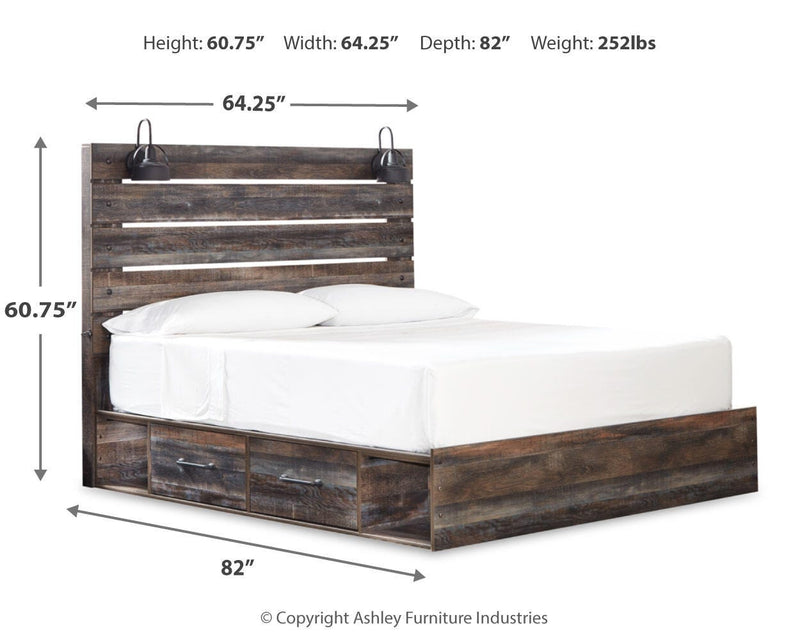 Drystan Panel Bed Bedroom Set