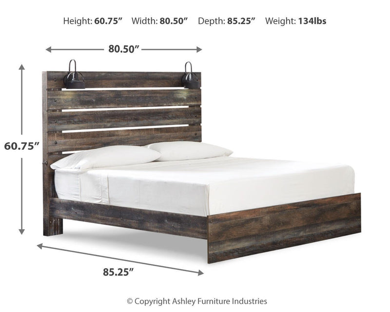 Drystan Panel Bed