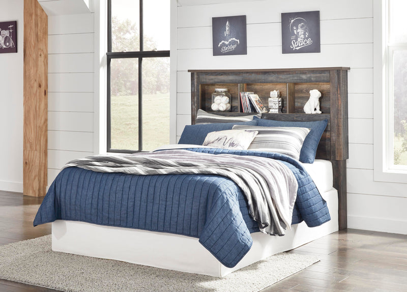 Drystan Bookcase Headboard Bed Bedroom Set