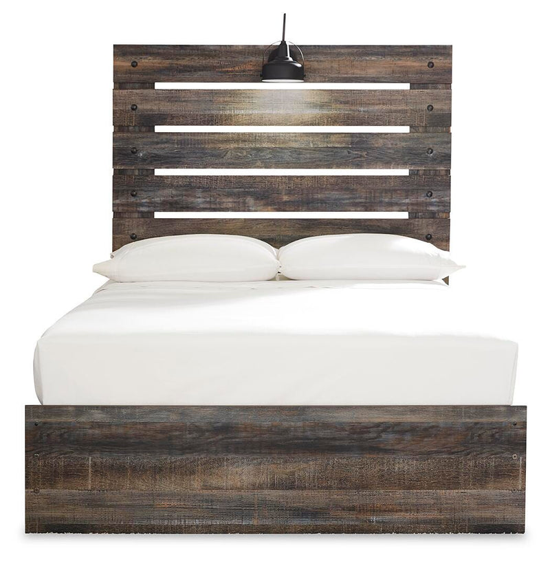 Drystan Panel Bed with 4 Storage Drawers