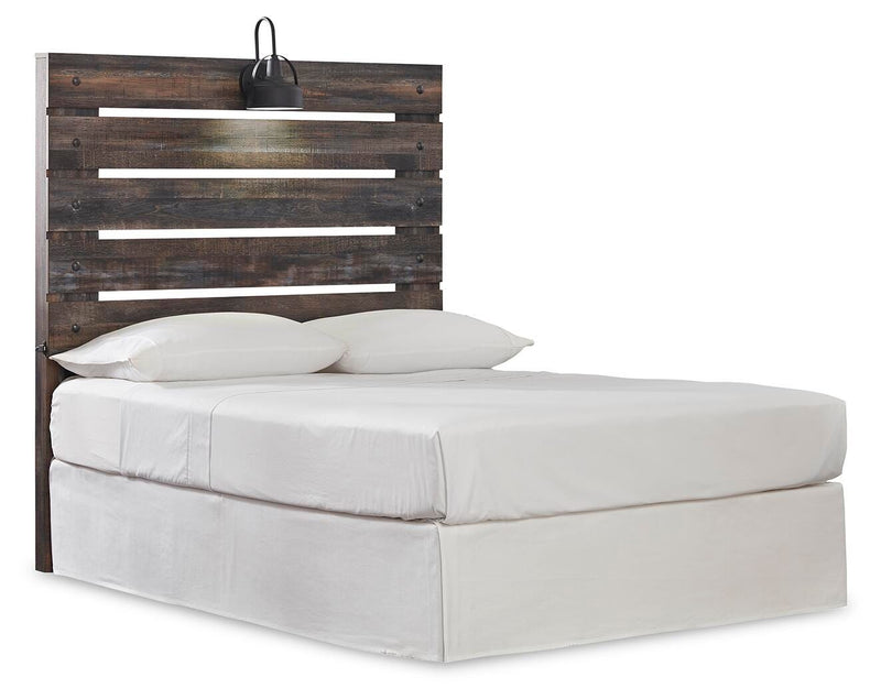 Juego de dormitorio con cabecera de panel Drystan