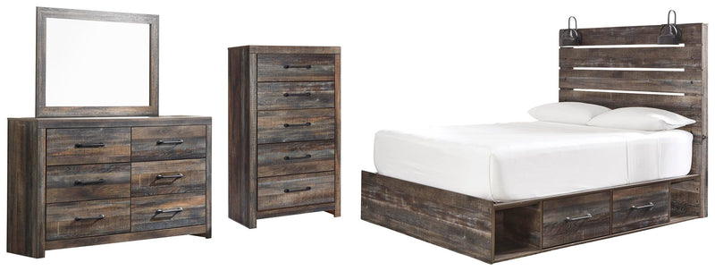 Drystan Panel Bed Bedroom Set