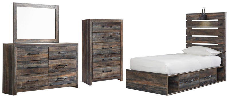 Drystan Panel Bed Bedroom Set