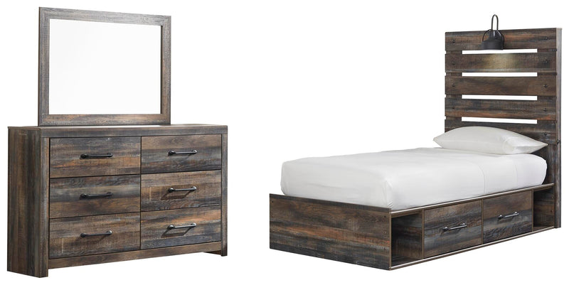 Drystan Panel Bed Bedroom Set