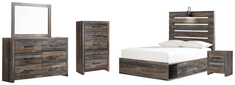 Drystan Panel Bed Bedroom Set