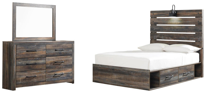 Drystan Panel Bed Bedroom Set
