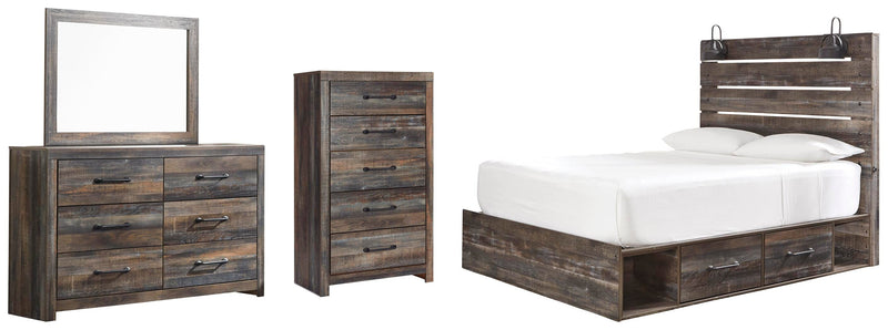 Drystan Panel Bed Bedroom Set