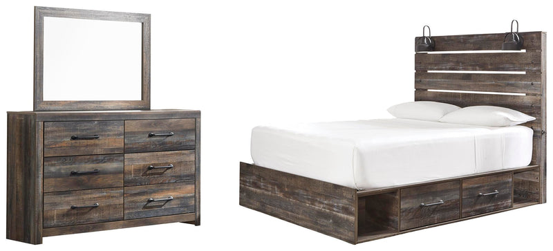 Drystan Panel Bed Bedroom Set