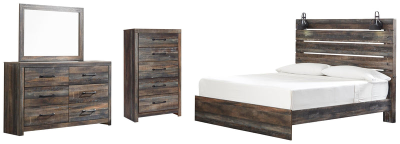 Drystan Panel Bed Bedroom Set