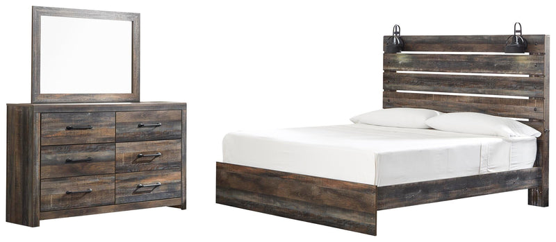 Drystan Panel Bed Bedroom Set